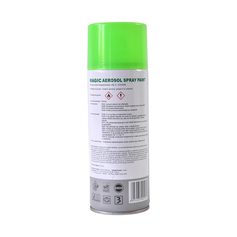 Fluorescent green spray paint 1005 450 ml