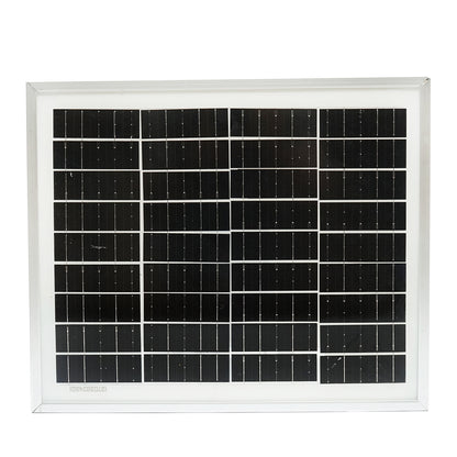 Solar panel 25W 355x420x20mm with 12V/14Ah battery Breckner Germany