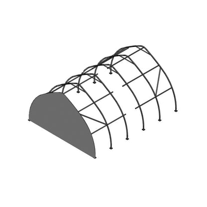 Industrial hall width 6.1m, length 12.2m, height 3.66m made of PVC