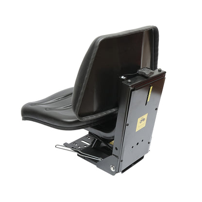 Universal black seat for tractor