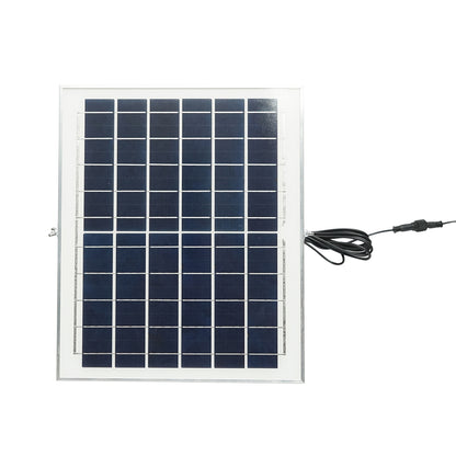 100W LED projector with 15W solar panel, 1800mAh battery, and remote control IP67 Breckner Germany