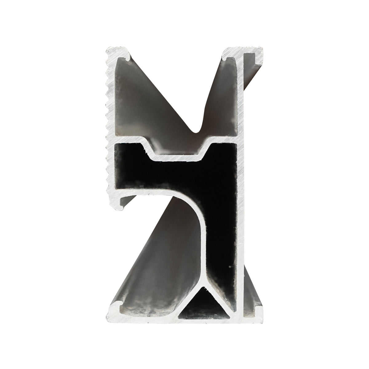 Aluminum mounting brackets for photovoltaic solar panels 45x4200mm system A Breckner Germany