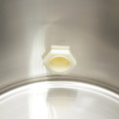 Stainless steel honey extractor with lid for 50kg of honey