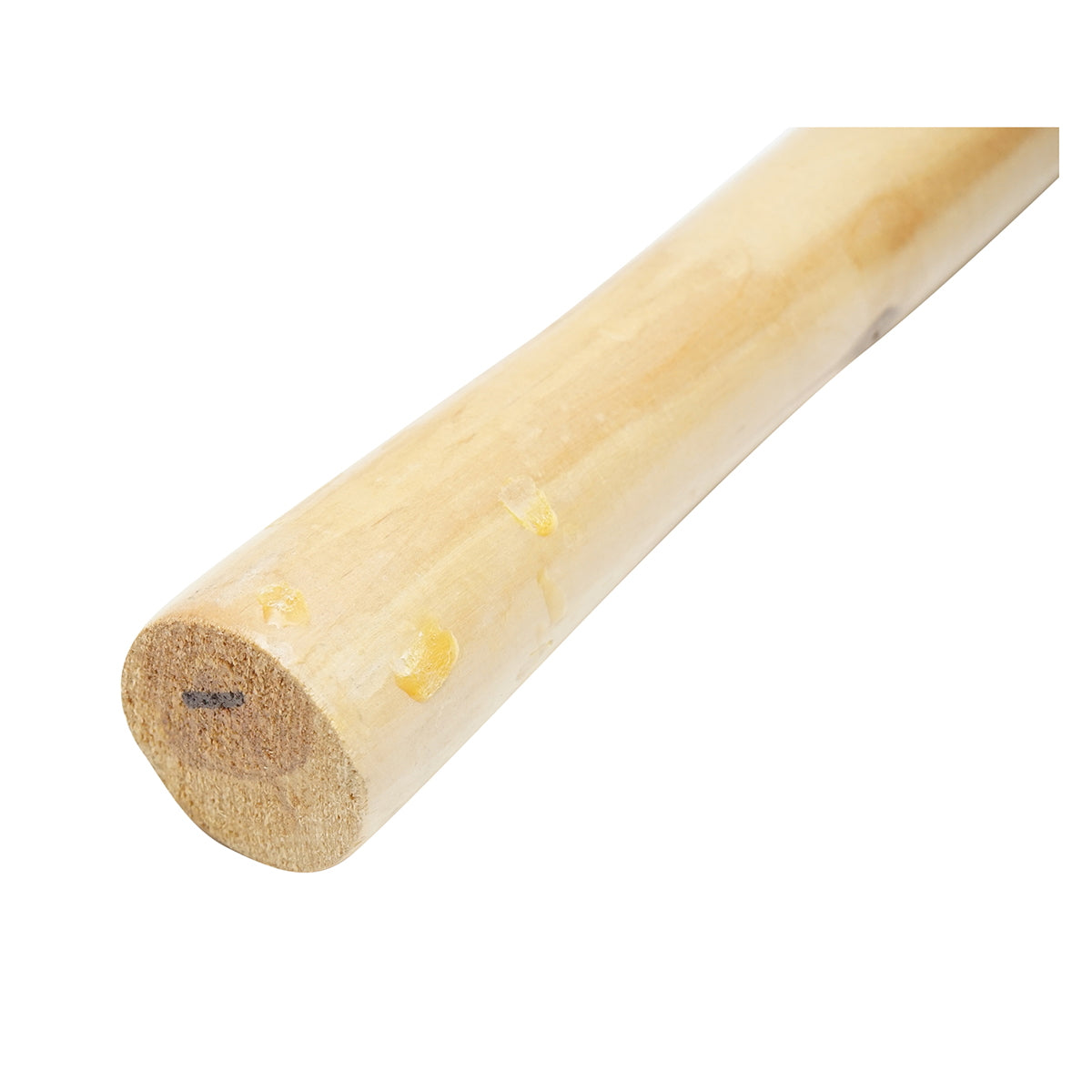 Varnished wooden handle 90cm for mountain hoe