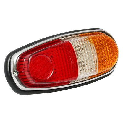 Rear oval stop lamp 4 functions