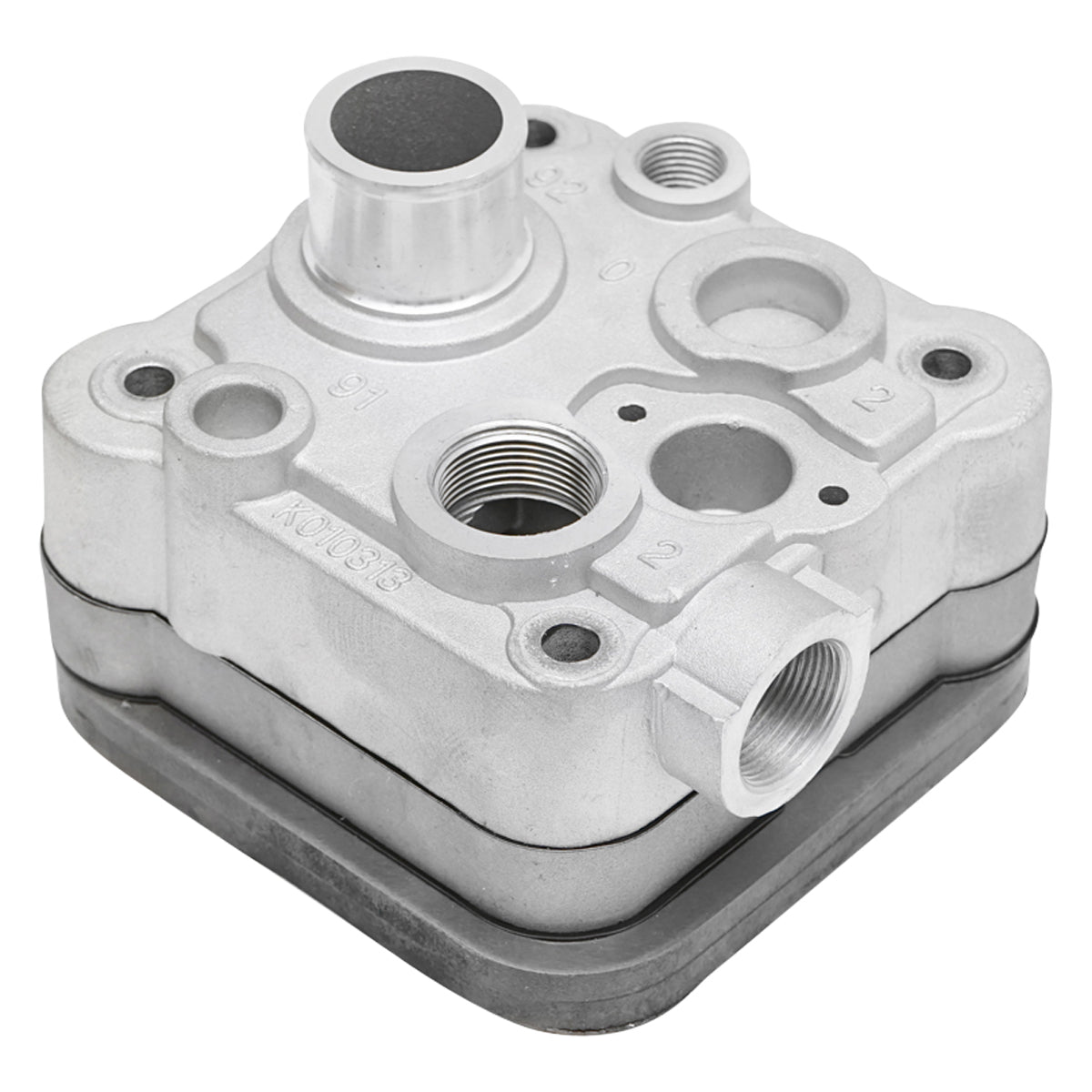 Complete cylinder head with cover for MAN TGA air compressor 51541007095