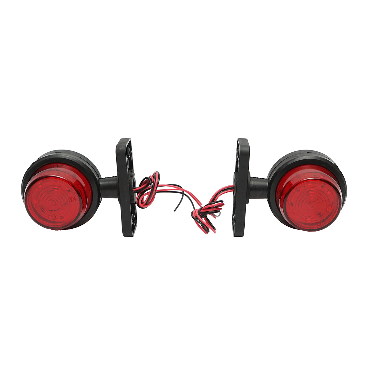 Side lamp, LED rotating outline 12-24V, yellow-red FR0237 Breckner Germany