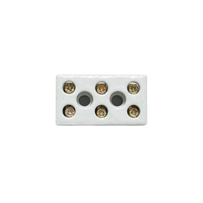 Ceramic connection strip 15A, 3 poles 0.5-6mm Leader