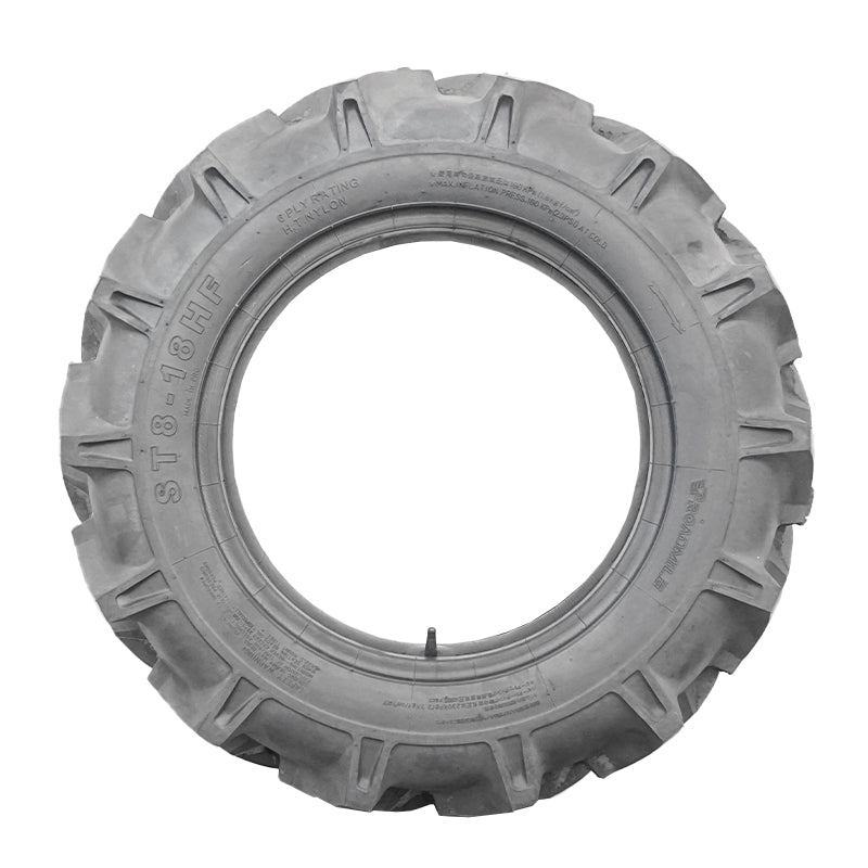Agricultural tire 8/18 high tread 8PR with inner tube