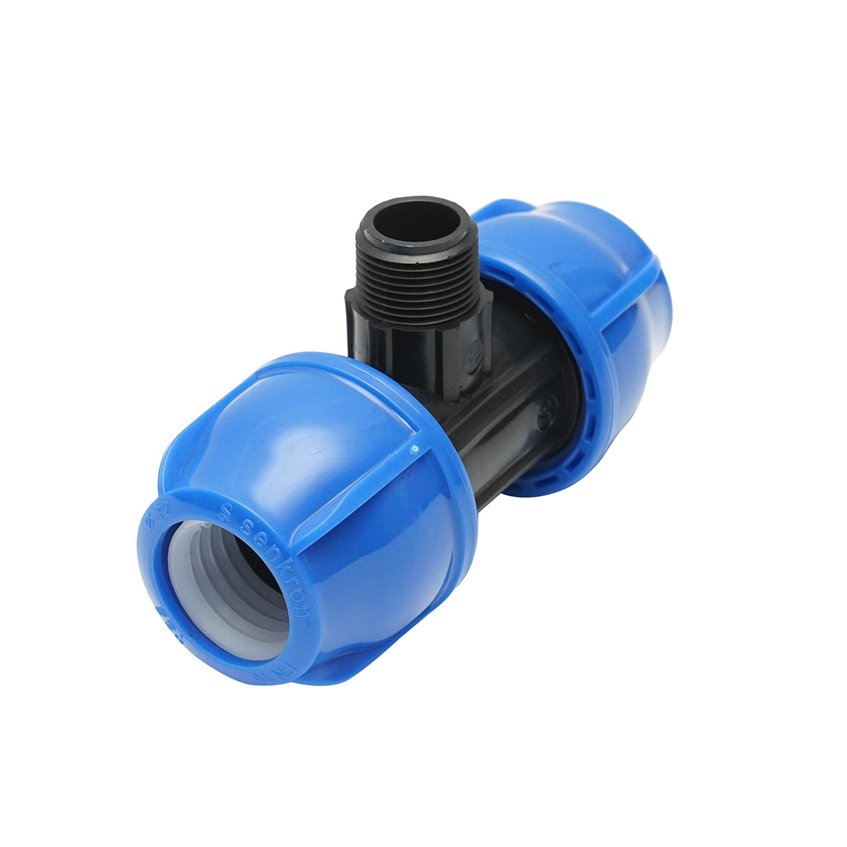 Your external threaded compression fitting father 90 degree D32x32mmx3/4, PN16 bar for irrigation systems