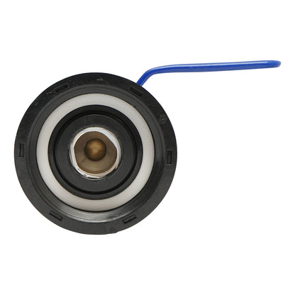 3/4 brass drain valve for IBC basin with internal thread 60 mm Autospeed