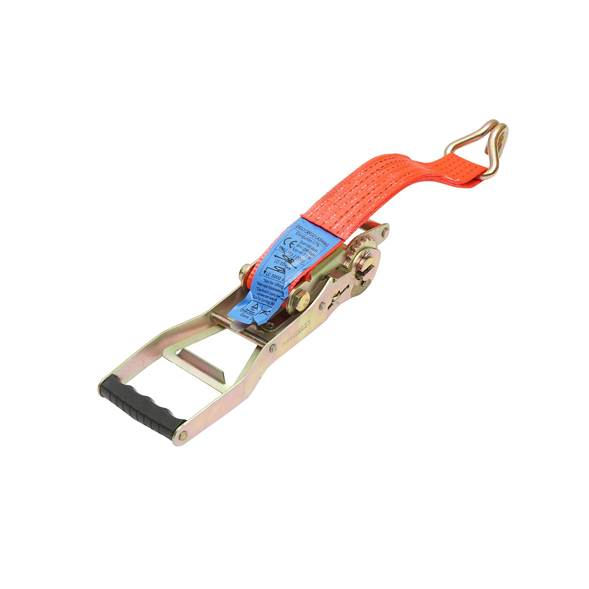 Anchor strap for goods 12mx50mm 5T (double ratchet ERGO) Breckner Germany
