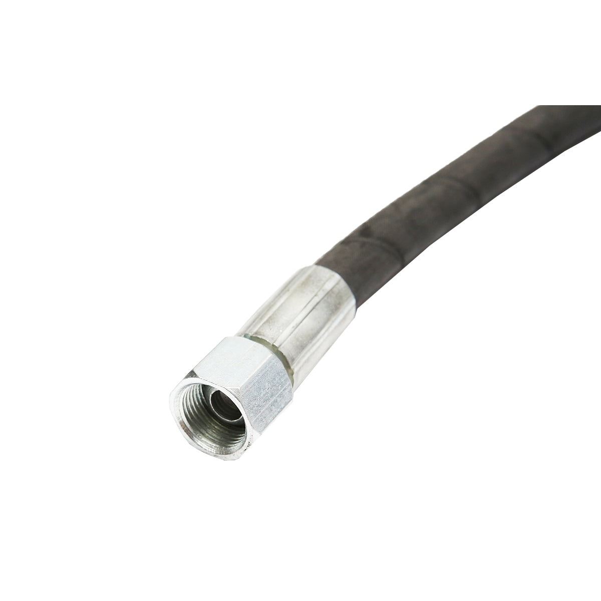 Pressure hose 2SN DN10 certified with threaded ends L=2500mm