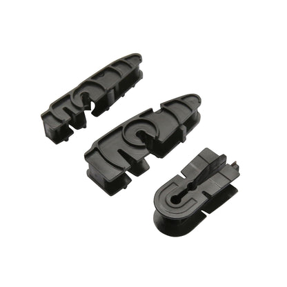 Complete wiper with holding element for Mercedes 124