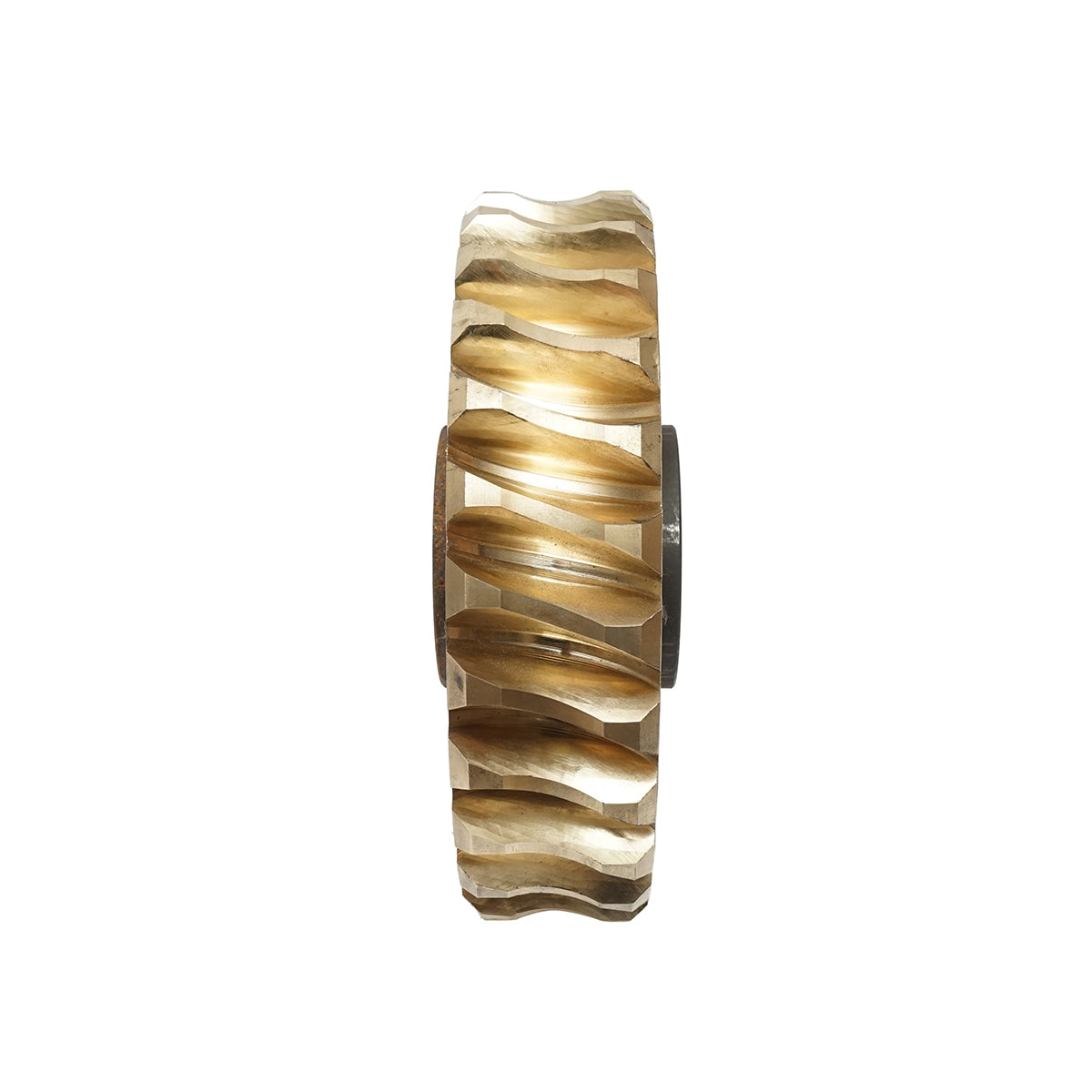 Bronze pinion for forest tractor winch