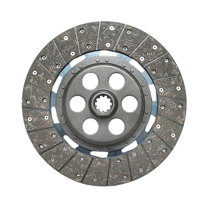 Clutch disc with an outer diameter of 300mm, inner diameter 1-23mm, inner diameter 2-29mm, 10 grooves for Massey Ferguson OEM 1680871M91 Breckner Germany