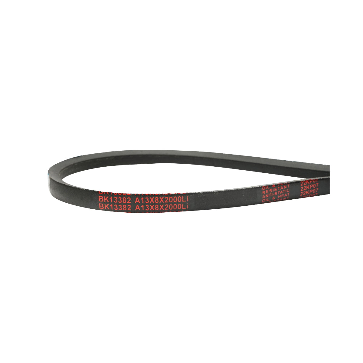 Trapezoidal transmission belt A 13X8X2000 Li Breckner Germany