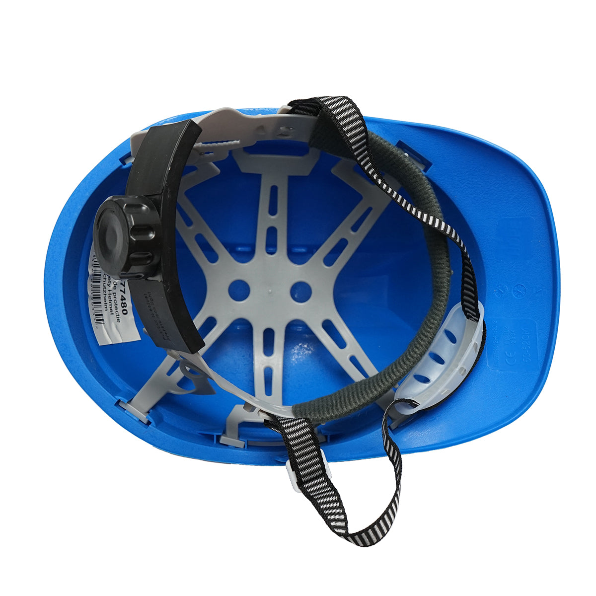 Adjustable ventilated helmet 51-63cm blue
