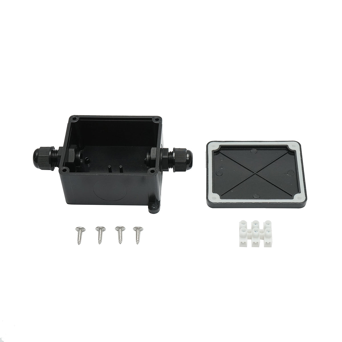 Sealed junction box with presets 41A 450V AC, 2 ways 4-18mm IP68 Leader