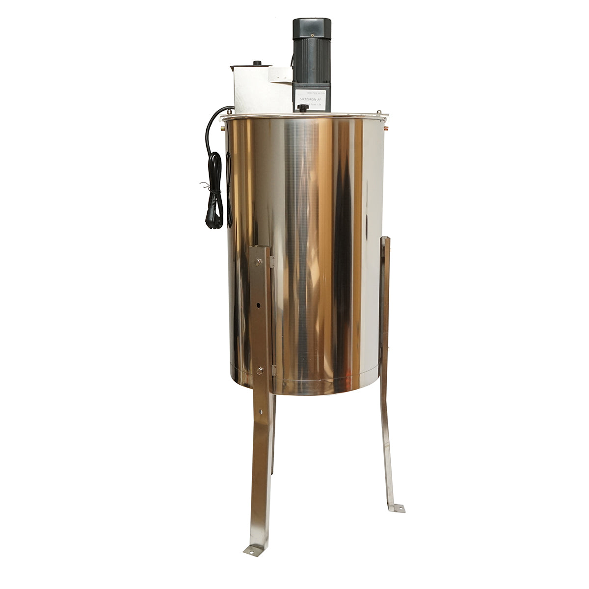 Electric beekeeping centrifuge 120W 220V, stainless steel honey extractor with 3 frames