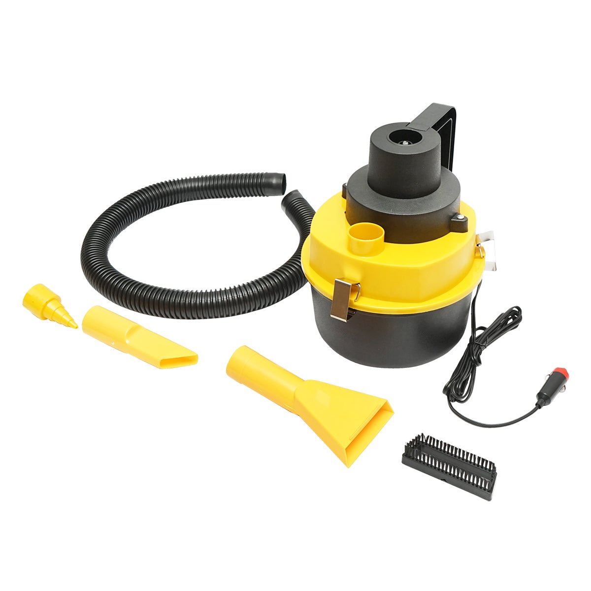 Vacuum cleaner for wet and dry environment, power supply 12V car socket, power 60W
