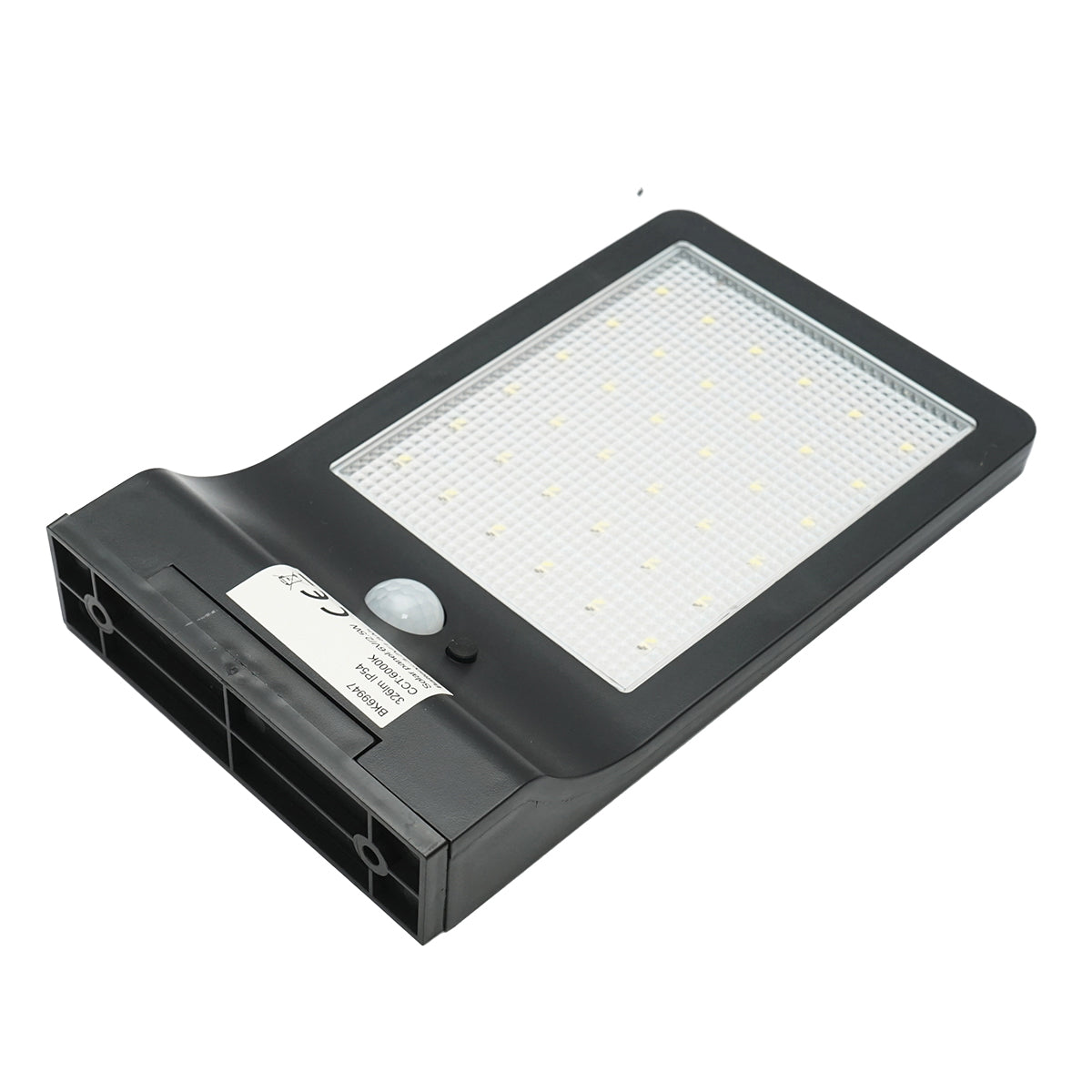 LED solar lamp 326lm with 2.5W/6V solar panel, 3.7V/1.8 Ah battery and twilight sensor IP54 Breckner Germany