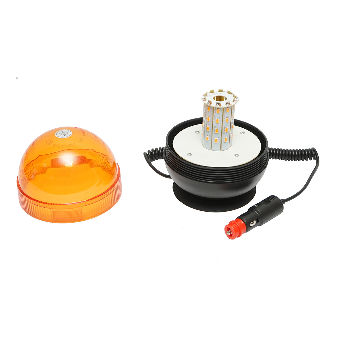 12-24V LED beacon with 3 functions and magnetic base IP65