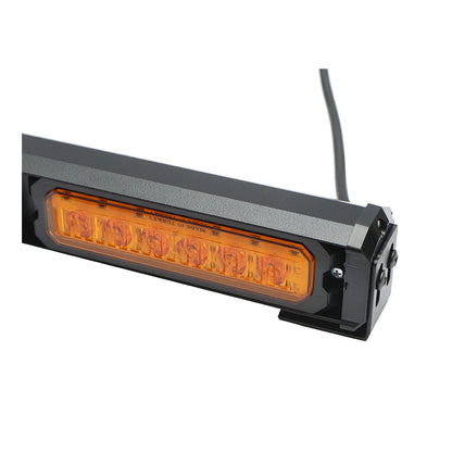 LED bar lamp 19W, 60cm yellow/yellow with 9 functions Breckner Germany
