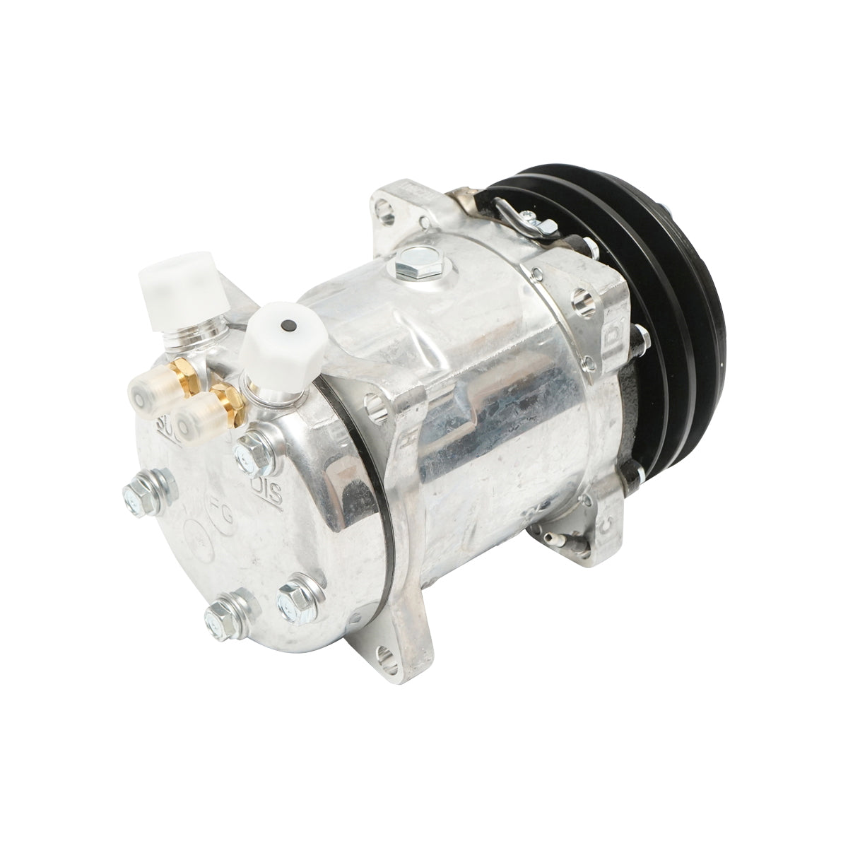 A/C compressor for Fiat, Ford, New Holland, Case IH, OEM code 5129685, 5144781