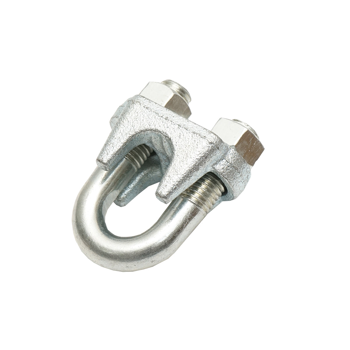 Galvanized clamp DIN 741-22 for 22 mm cable Breckner Germany