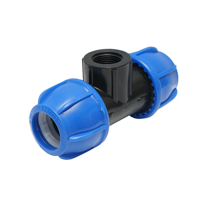 Your internal threaded compression fitting mother 90 degree D25x25mmx1/2, PN16 bar for irrigation systems