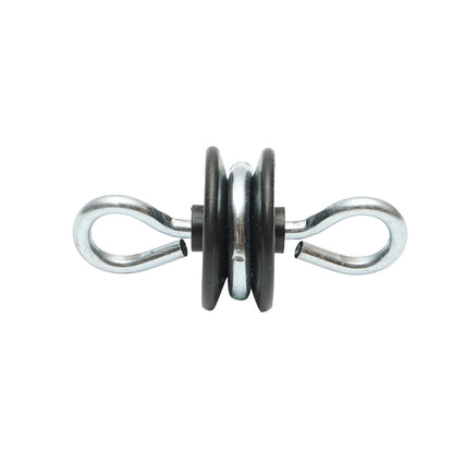 Isolator with double anchoring fi 5.8mm 93x84mm electric fence Mezofarm