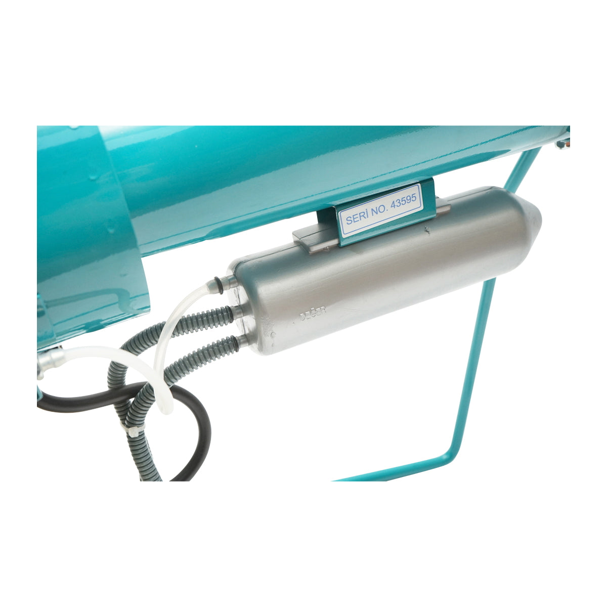 Gas explosion mechanical gun for scaring birds Baisan