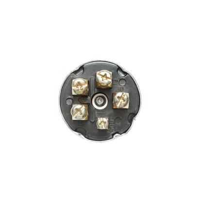 Starting contact with key for MAN, DAF, FENDT, CASE IH, MF 12V, 5 pins, diameter 47 mm, mounting thread 21mm, OEM code 342315001, X830240002000, X830315001, 794283R91, 655690302, 2998811M1