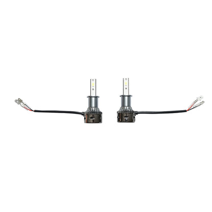 Set of 2 LED car bulbs H3, 27W, 12V cold white light