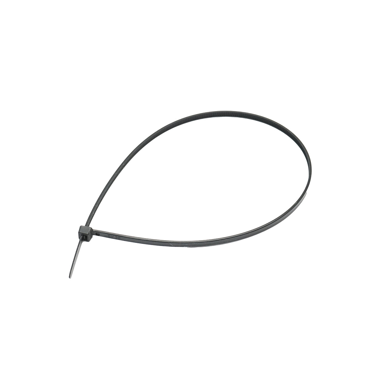 Facet, plastic collar 3.6x350mm, black, set of 100 pieces Breckner Germany