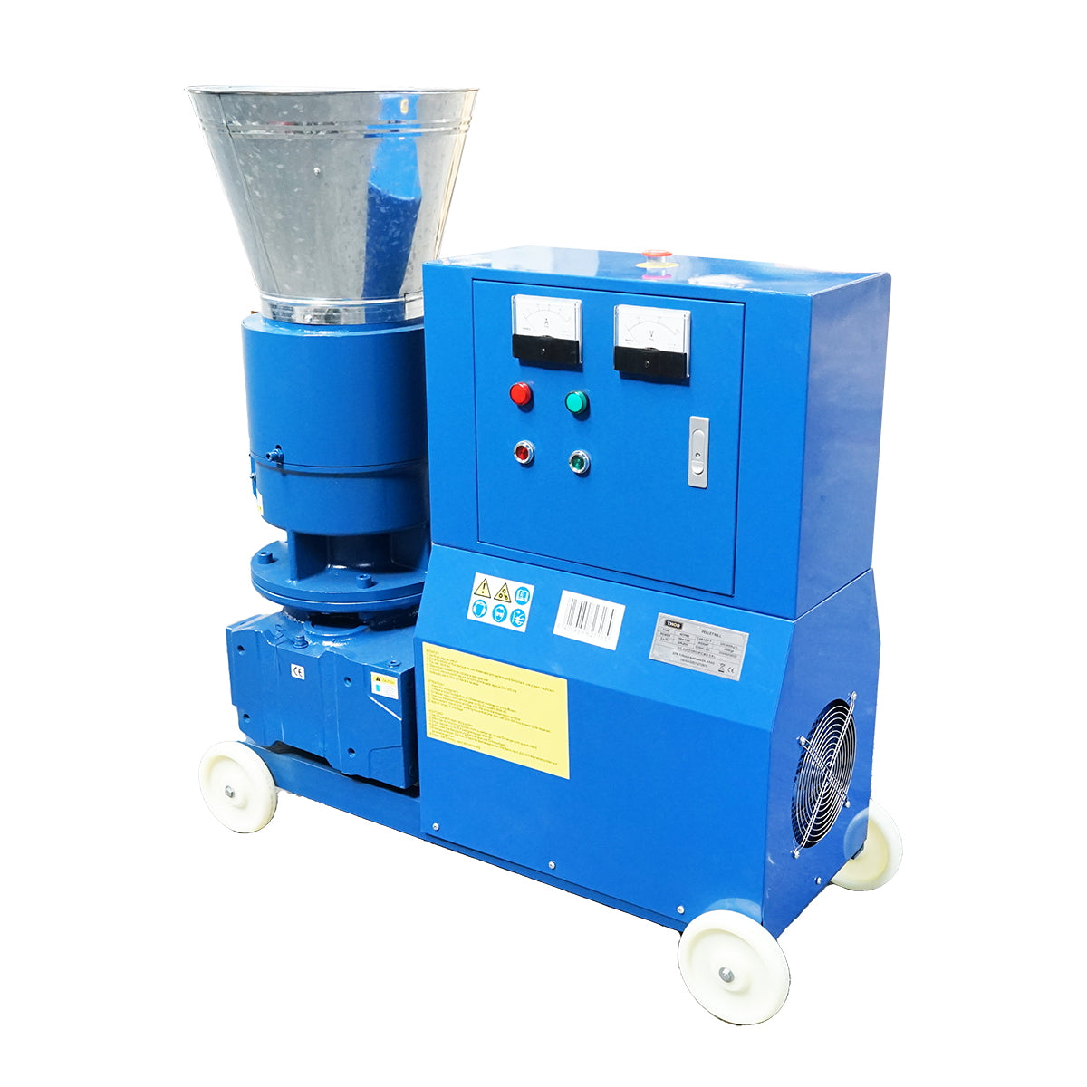 Feed granulator, 15KW grain press, 380V with a 6mm die and a maximum yield of 250kg/H