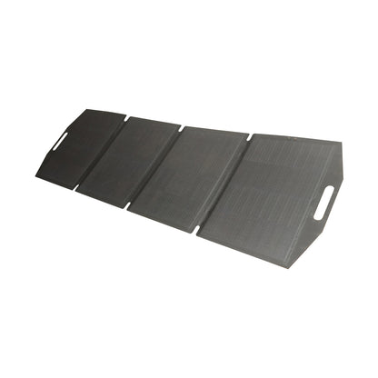 100W monocrystalline photovoltaic solar panel, foldable suitcase type with 10A voltage regulator, 12V/24V Breckner Germany