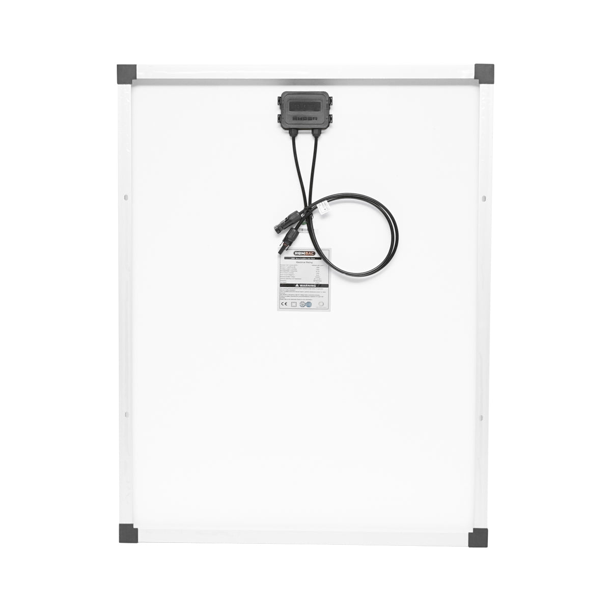 100W monocrystalline solar panel with MC4 connector 880x680x30mm