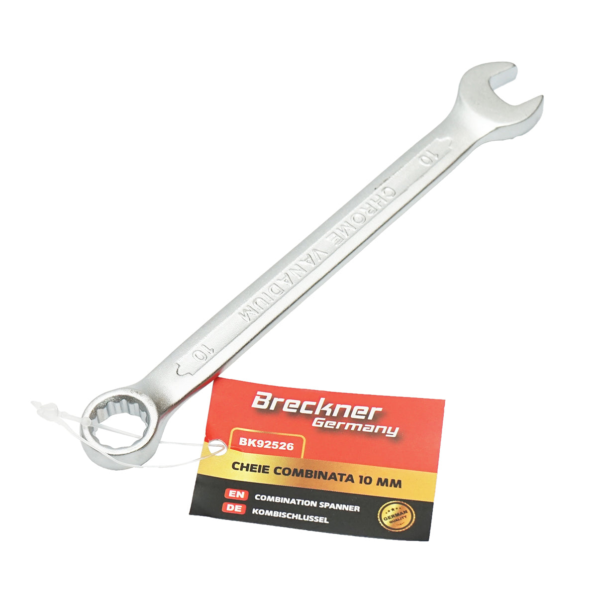 Fixed and ring combination wrench 10mm Breckner Germany