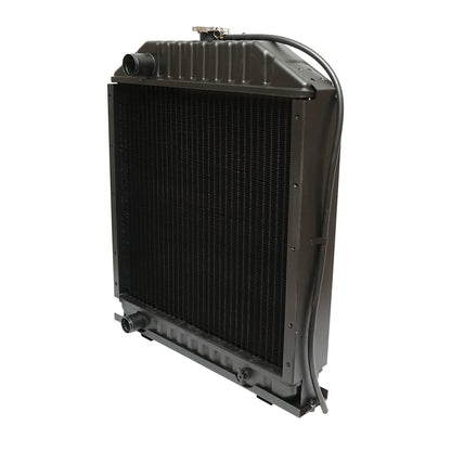 Water cooling radiator with 3 rows of cells for Fiat series 55, 90, A, CS OEM code 5143883, 5143884, 5167365, 4997175, 4997298, 5104143, 150-40 Breckner Germany