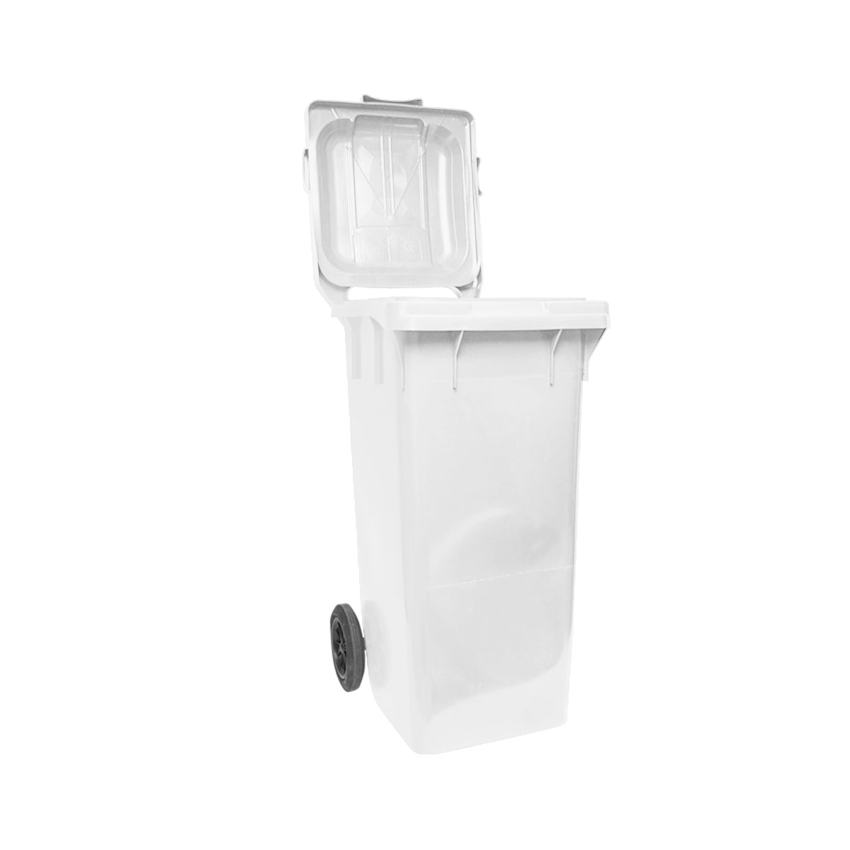 Rubbish bin 120L white Breckner Germany