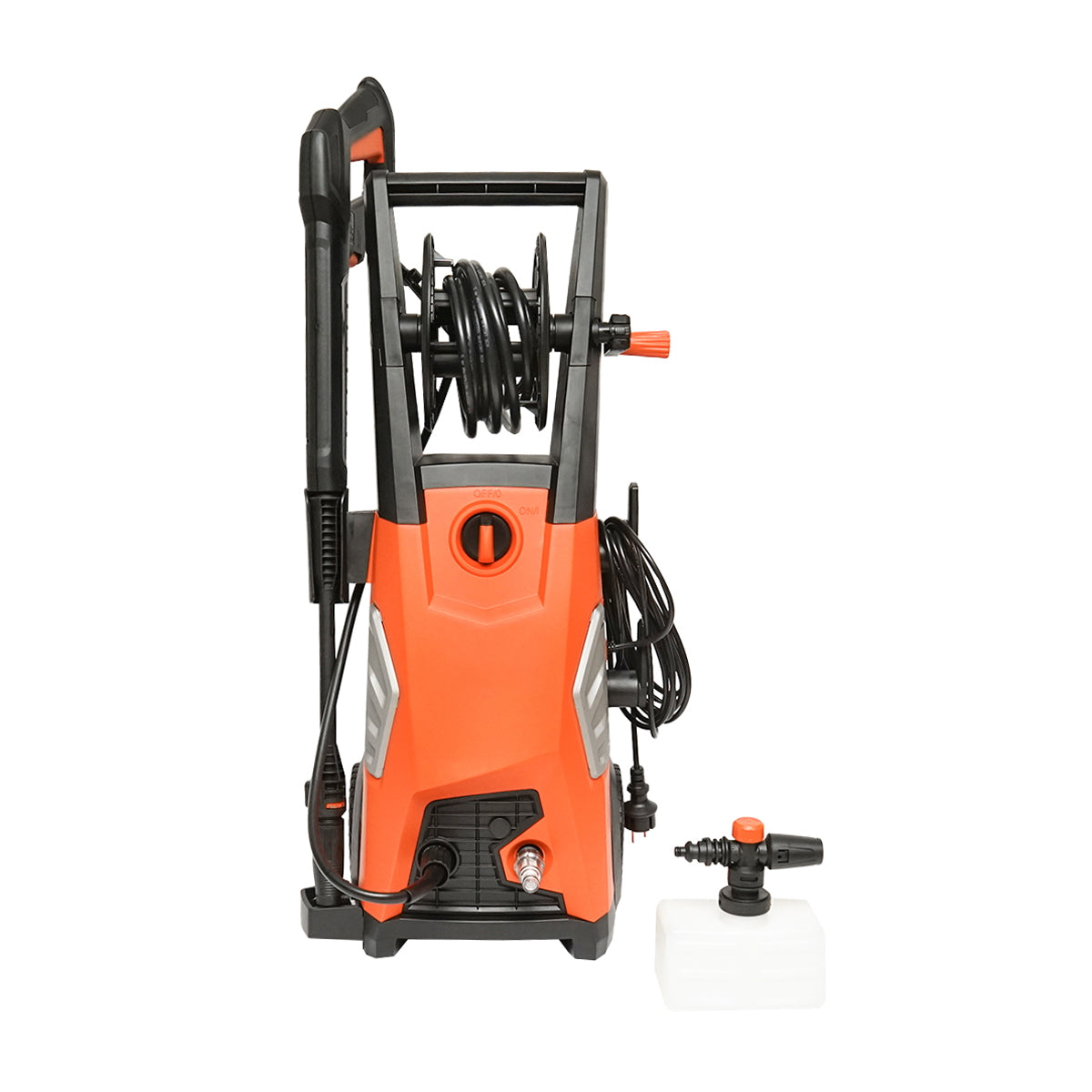 1800W pressure washer, 145 bars 7.5l/min IPX5 with hose and gun