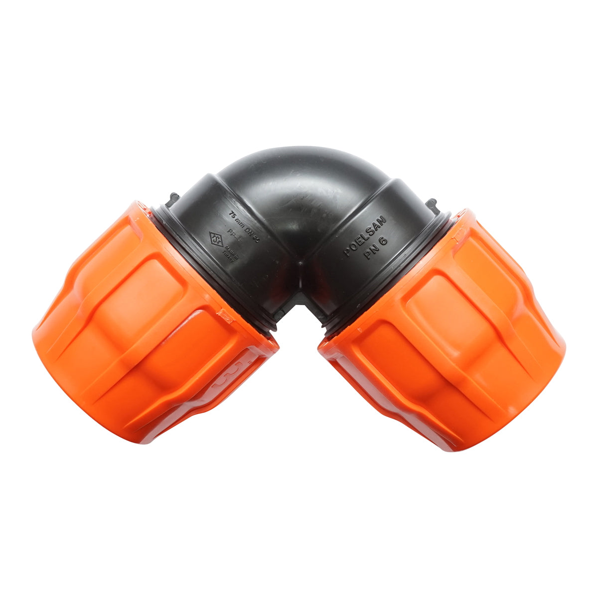 Equal diameter compression Layflat D3x3 PN6 for irrigation systems