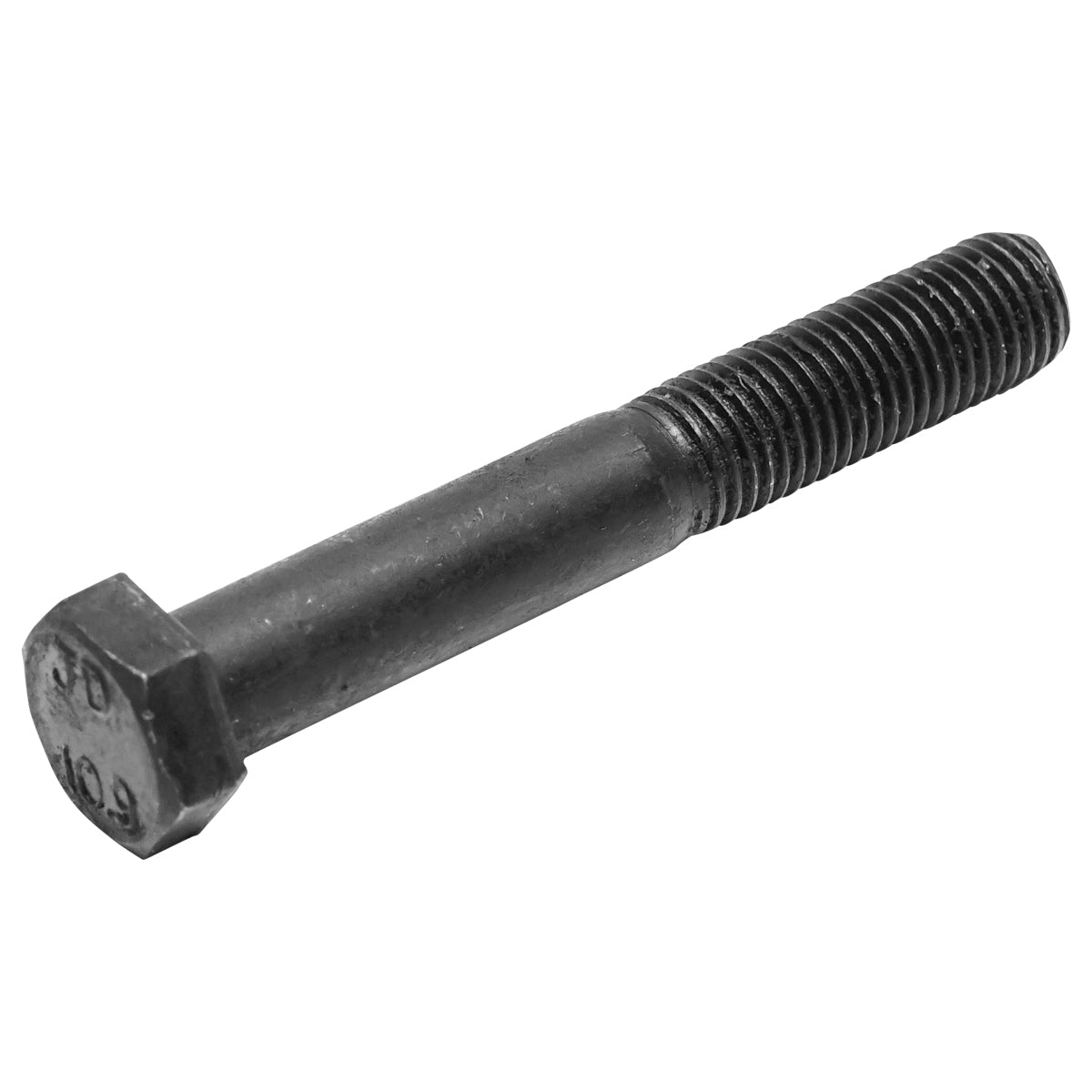 Black screw with hexagonal head DIN 960 M12x1.5x80 G10.9 50 pcs/bag