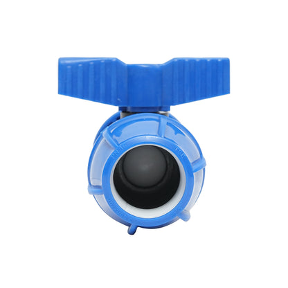 Compression socket-socket valve with internal thread D50x50mm, PN16