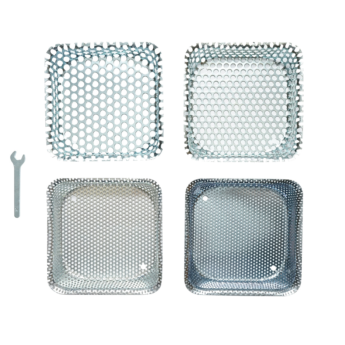 Electric grain mill 1.3 KW, 220V, automatic shut-off, 60L tank, 19000 r/min, capacity 350 Kg/h, 5 sieves included