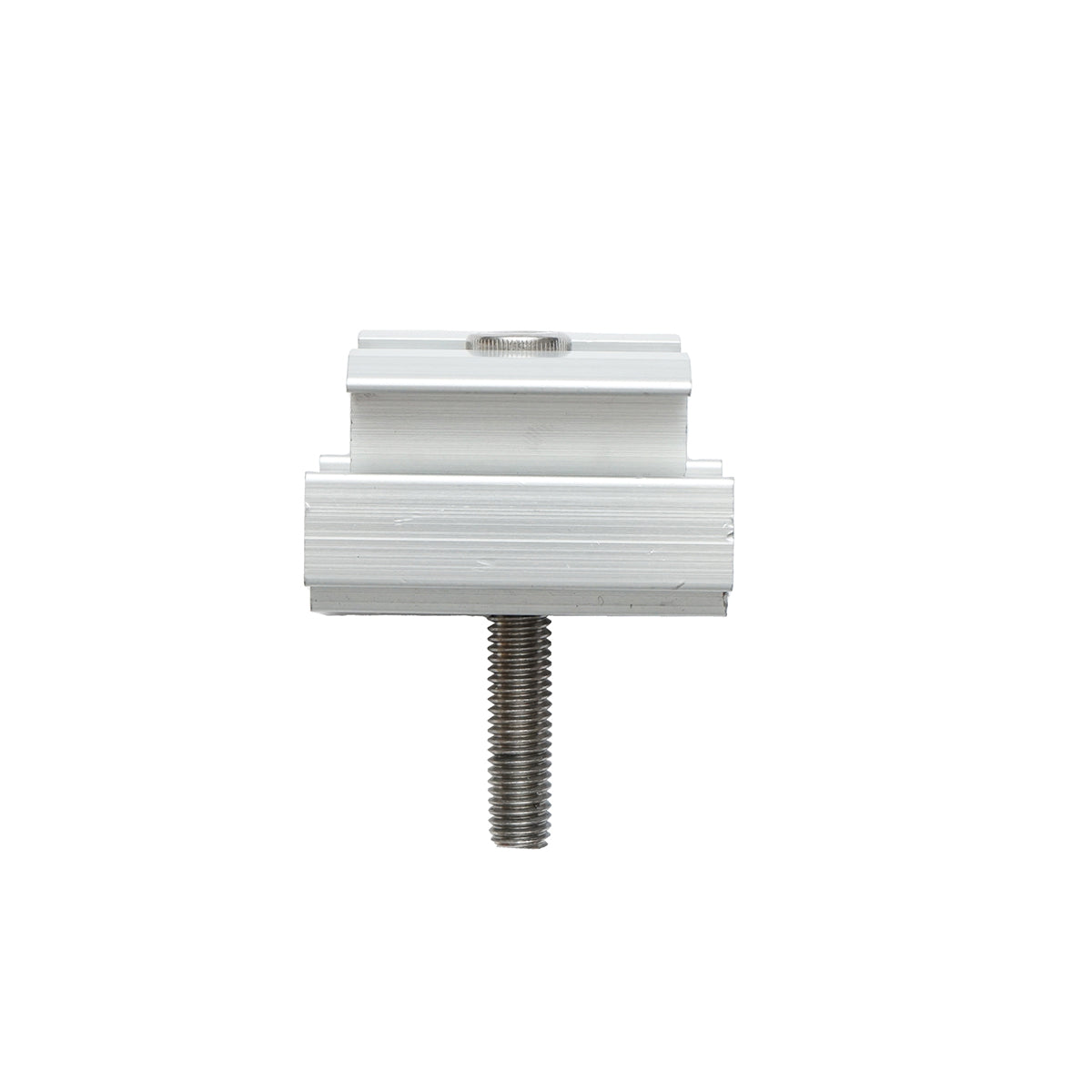 Intermediate clamp 35mm with screw M8x55mm - for photovoltaic solar panel mounting, for system LF74, LT24