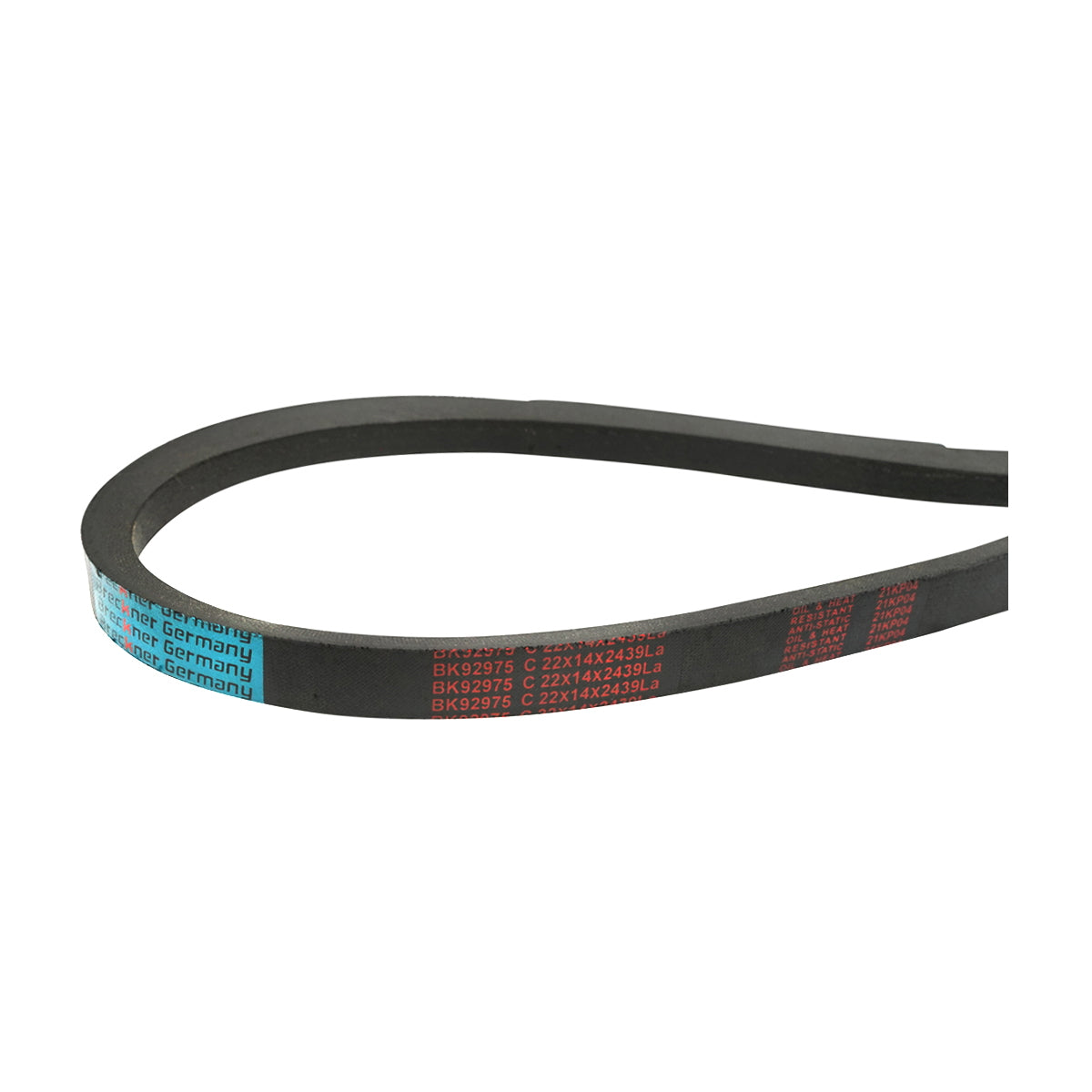 Trapezoidal transmission belt C 22x14x2439 LA 22x2439 Breckner Germany