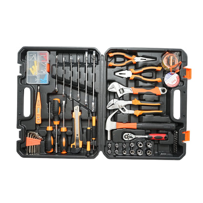 Combined tool and equipment set 53 pieces
